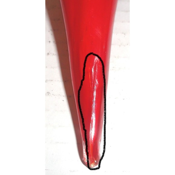 Lot of 5 Murano Style Glass Vegetables Two With Some Damage PLEASE READ - Picture 4 of 8